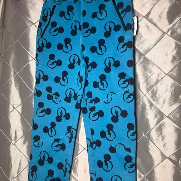 NWT Spotted Zebra Disney Mickey Mouse Blue Jogger with Zip Pockets Sz. 1‎ *GS9 - Picture 2 of 5